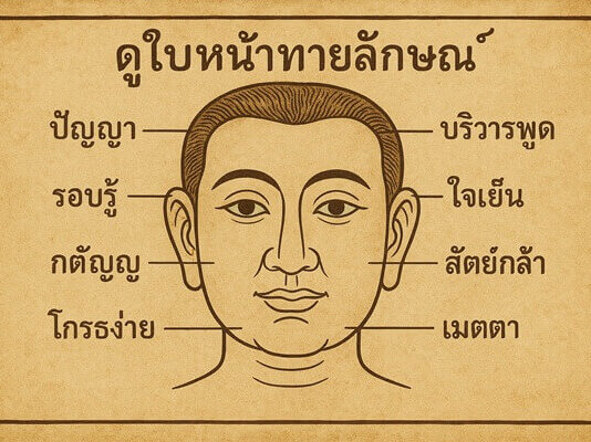 ดูใบหน้าทายนิสัยคนแบบโบราณ ศาสตร์โหราศาสตร์ที่น่าค้นหา ดูใบหน้าทายนิสัยคนแบบโบราณ
