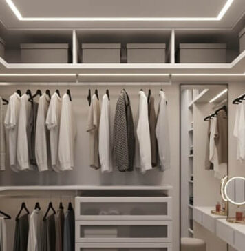 ออกแบบ Walk-in Closet ในพื้นที่จำกัดให้สวย ใช้งานได้ครบ และตอบโจทย์ทุกวัน ออกแบบ Walk-in Closet (ตู้เสื้อผ้าห้อง) ในพื้นที่จำกัด