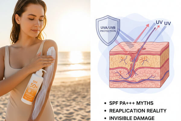 ความจริงเกี่ยวกับ SPF ที่หลายคนไม่รู้